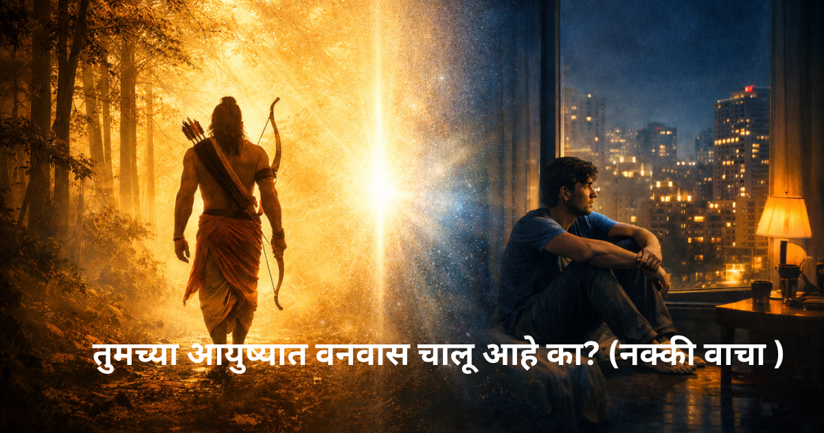 तुमच्या आयुष्यात वनवास चालू आहे का? (नक्की वाचा )