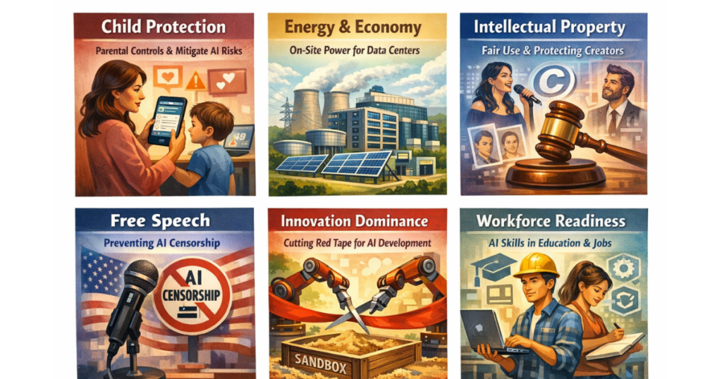 The Six Pillars of the National AI Framework