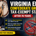 Virginia ends Confederate groups tax-exempt status after 76 years as Governor Abigail Spanberger signs HB167 law