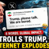 Iran trolls Donald Trump with viral “We are bored” tweet during US-Iran conflict 2026