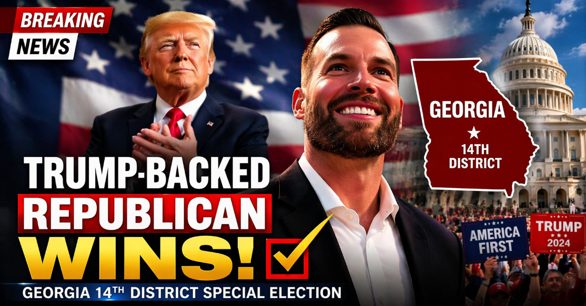 Trump-backed Republican Clay Fuller wins Georgia 14th District special election